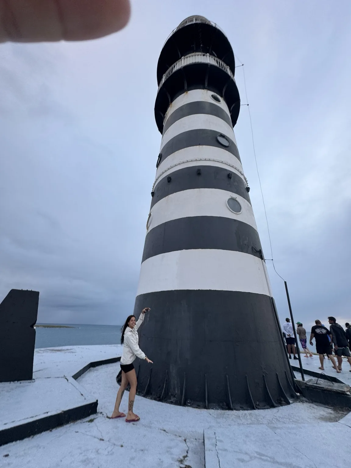 Visita ao Farol de Abrolhos