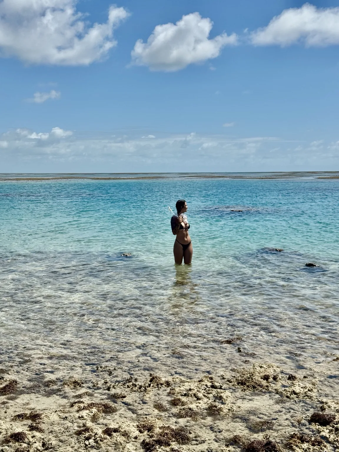 Snorkel no Parcel das Paredes